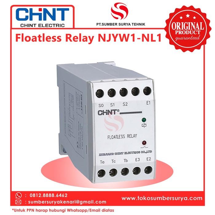 CHINT รีเลย์ไร้ลอย (ควบคุมระดับน้ํา) NJYW1-NL1 / NJYW1NL1 คาง