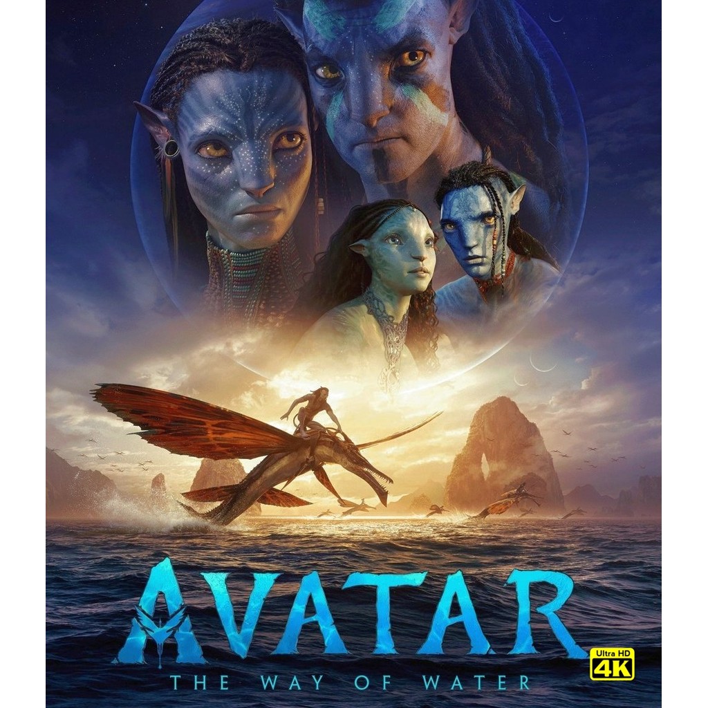 4K - Avatar 2 : The Way of Water (2022) 4K UHD ⭐7.6/10 Sam Worthington