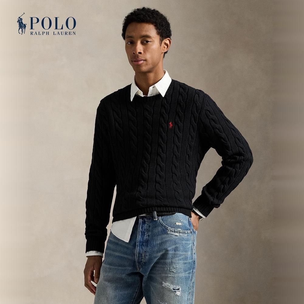Polo Ralph Lauren เสื้อสเวตเตอร์ผู้ชาย รุ่น MNPOSWE16820602 สีดำ