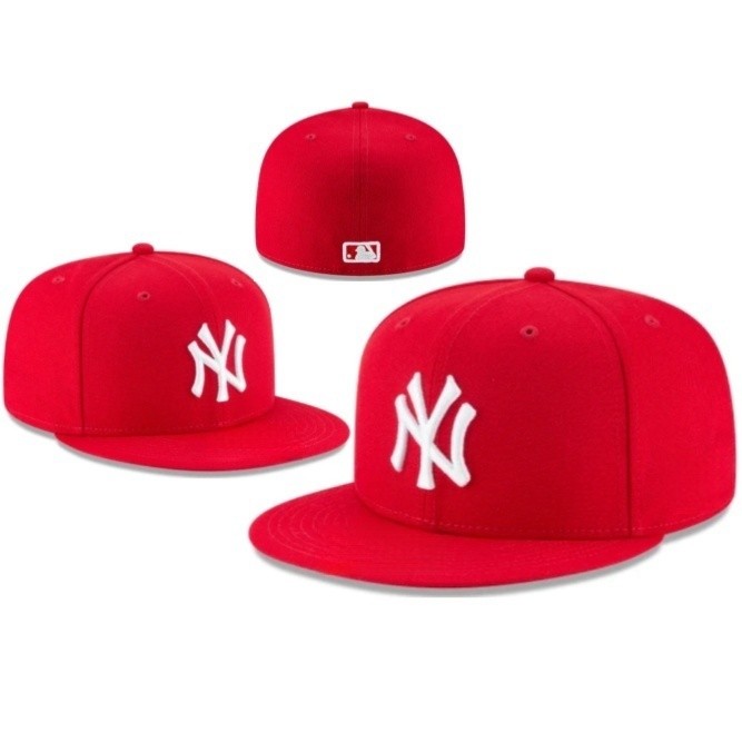 New Era Snap Back 9Fifty 9 Fifty ปรับสีดําและตาข่ายสีแดง Curve Brim CLEAN