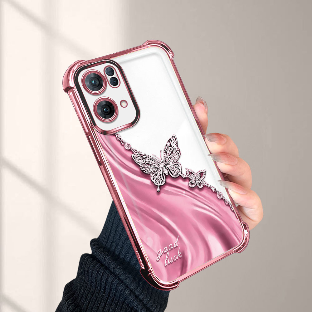 กันกระแทก เคส For OPPO Reno 7 Pro 5G เคสโทรศัพท์ เคสนิ่ม เคสกันกระแทก Soft TPU FS 2156