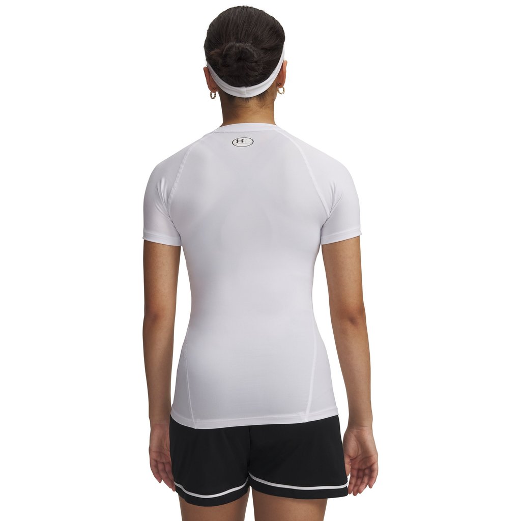 Under Armour เสื้อรัดกล้ามเนื้อแขนสั้นสำหรับผู้หญิง HeatGear® — صورة 3