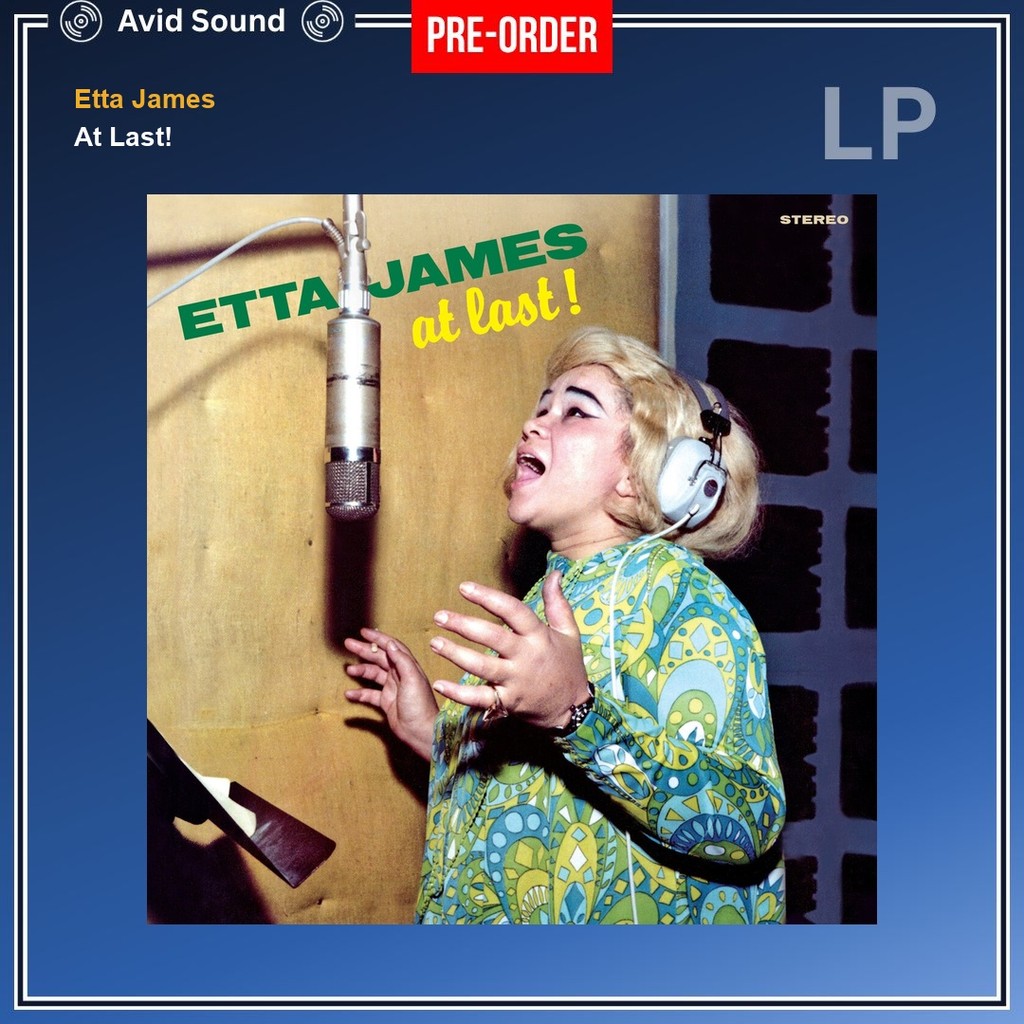 Pre-Order แผ่นเสียง Etta James At Last! ใหม่ ซีล Etta James Vinyl LP