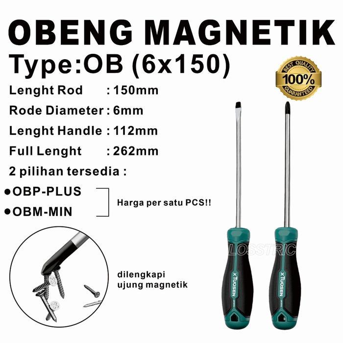 MATA PLUS MAGNETIC SCREWDRIVER (PHILIP) / MINUS SCREWDRIVER (FLAT) พร้อมดอกไขควงที่แข็งแกร่ง