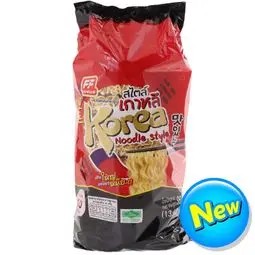 💥 เอฟเอฟบะหมี่อบแห้งกึ่งสำเร็จรูปสไตล์เกาหลี 380กรัม 🔔 FF Korea Style Air Dried Instant Noodle 380g.