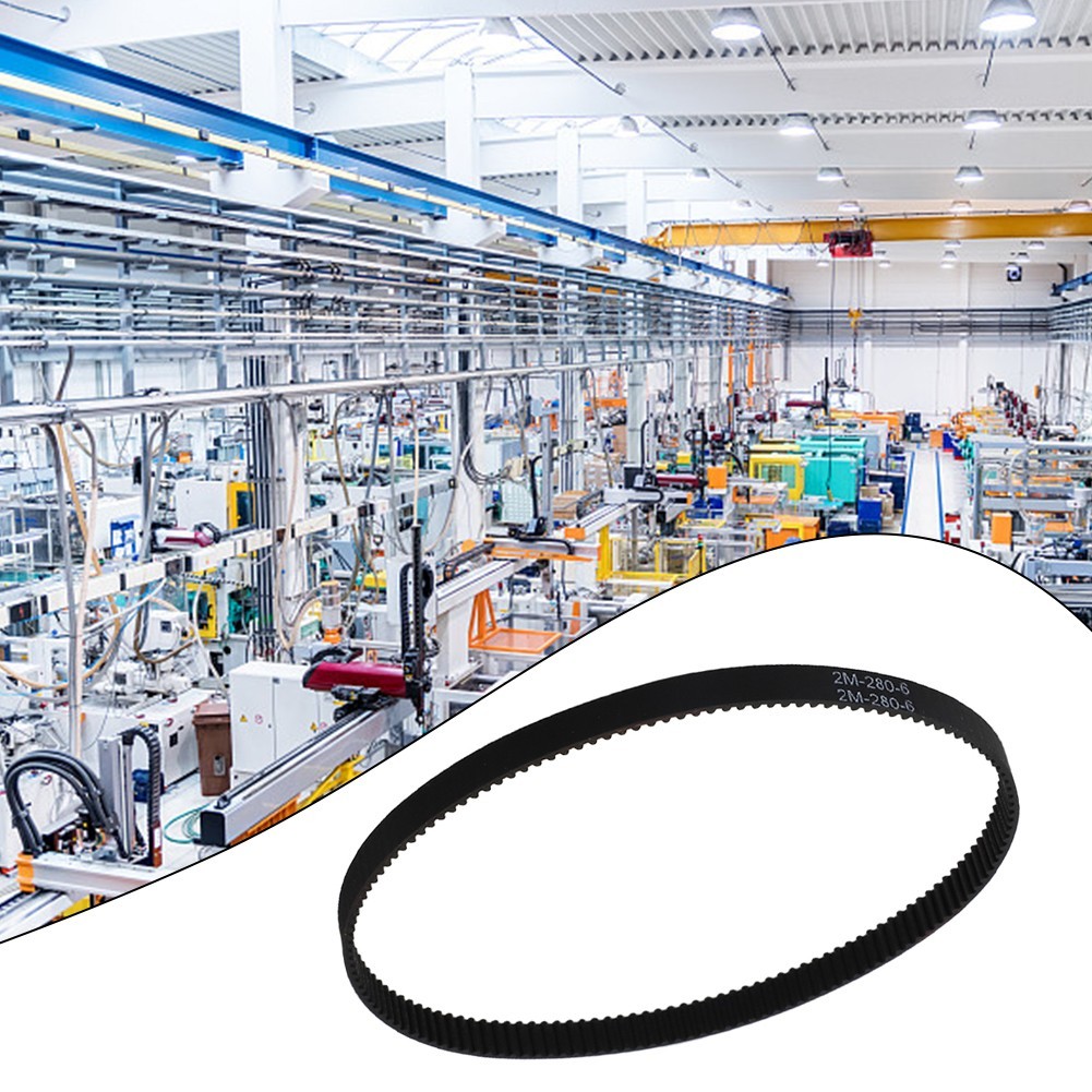 ดี 2GT ปิด Loop Synchronous Timing Belt 2 มม.P 6 มม.กว้าง 3D Pri nter Pulley