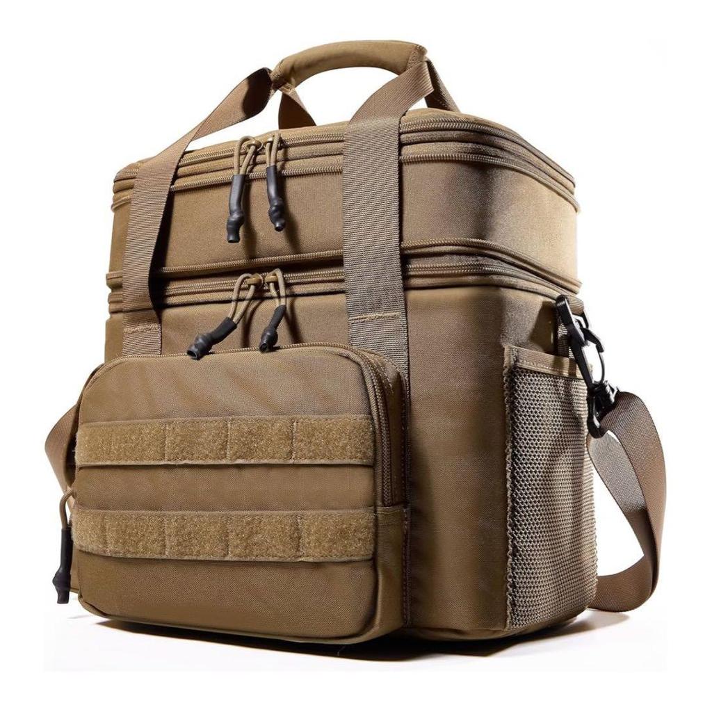 【Direct from Japan】กระเป๋าเก็บความเย็น 2 ชั้น Tactical 1TG พร้อมช่องแยกเปียก/แห้ง ความจุขนาดใหญ่【Jap