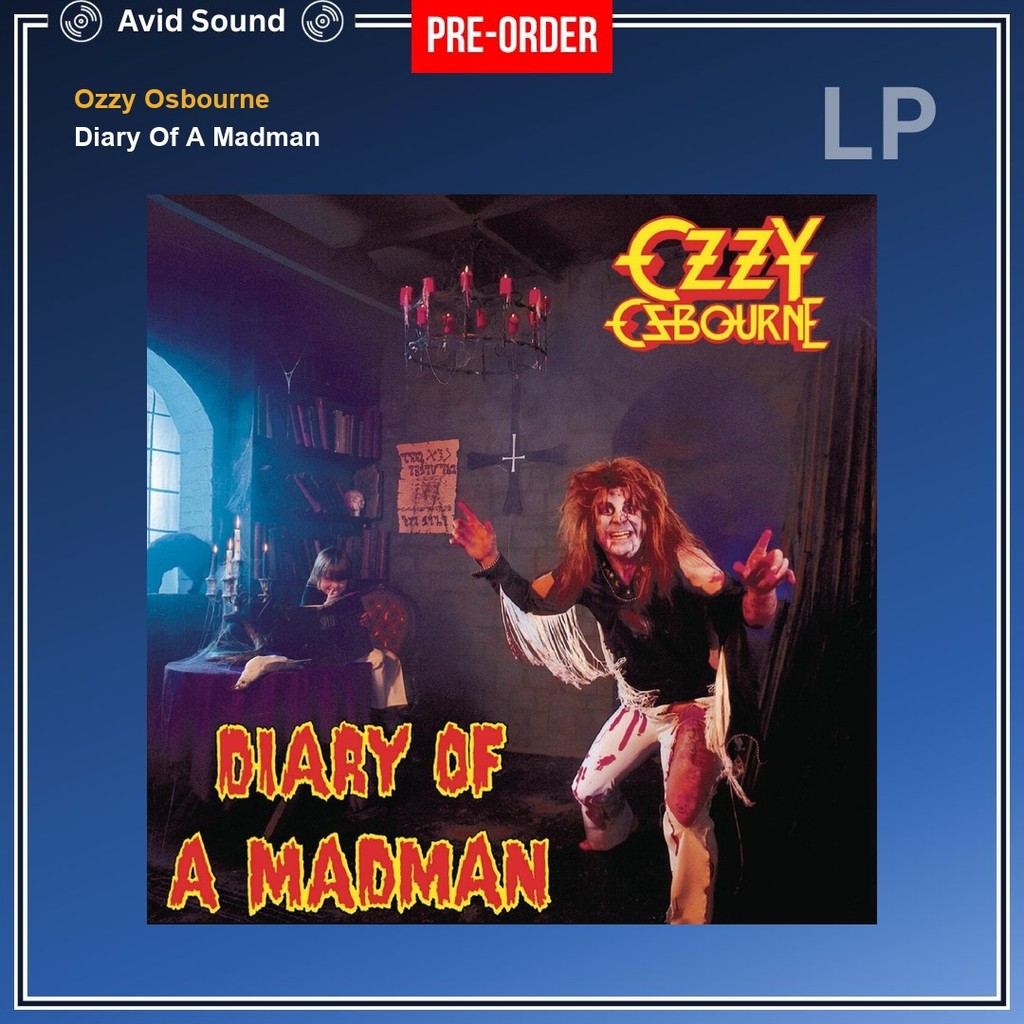 Pre-Order แผ่นเสียง Ozzy Osbourne Diary Of A Madman ใหม่ ซีล Ozzy Osbourne Vinyl LP