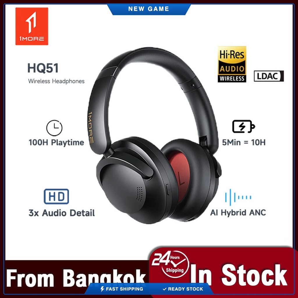 Ready 1More Sonoflow Pro HQ51 Cancel Dual Mode HiFi