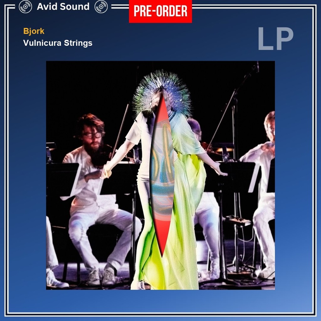 Pre-Order แผ่นเสียง Bjork Vulnicura Strings ใหม่ ซีล Bjork Vinyl LP