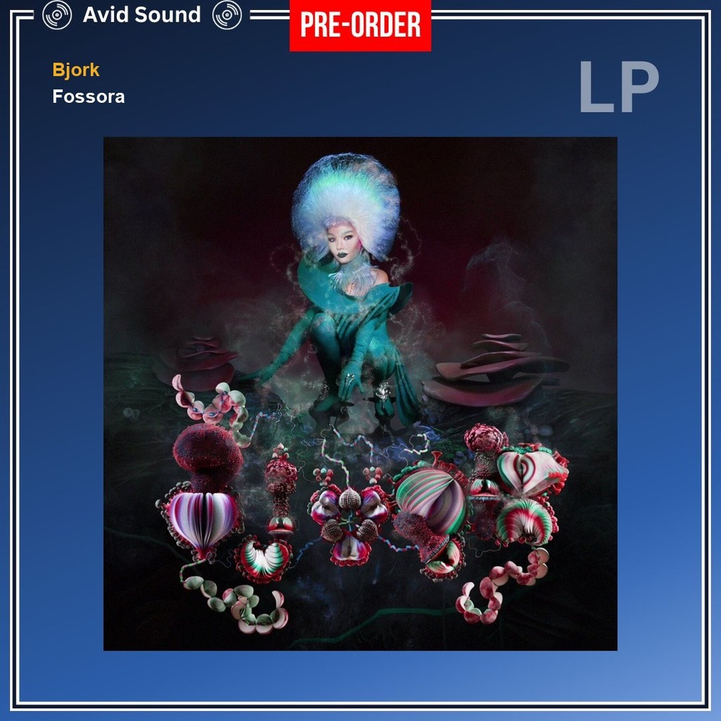 Pre-Order แผ่นเสียง Bjork Fossora ใหม่ ซีล Bjork Vinyl LP