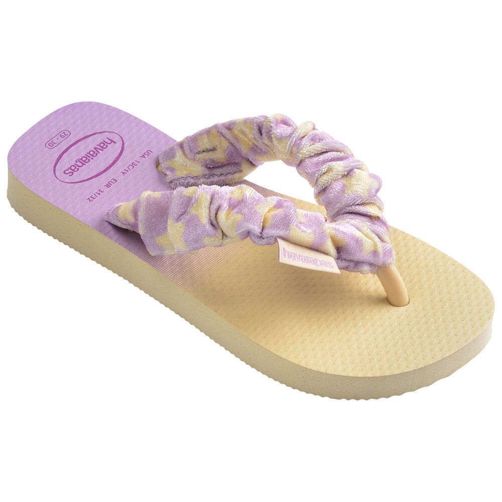 HAVAIANAS شبشب أطفال Fluffy — كريمي — صورة 5