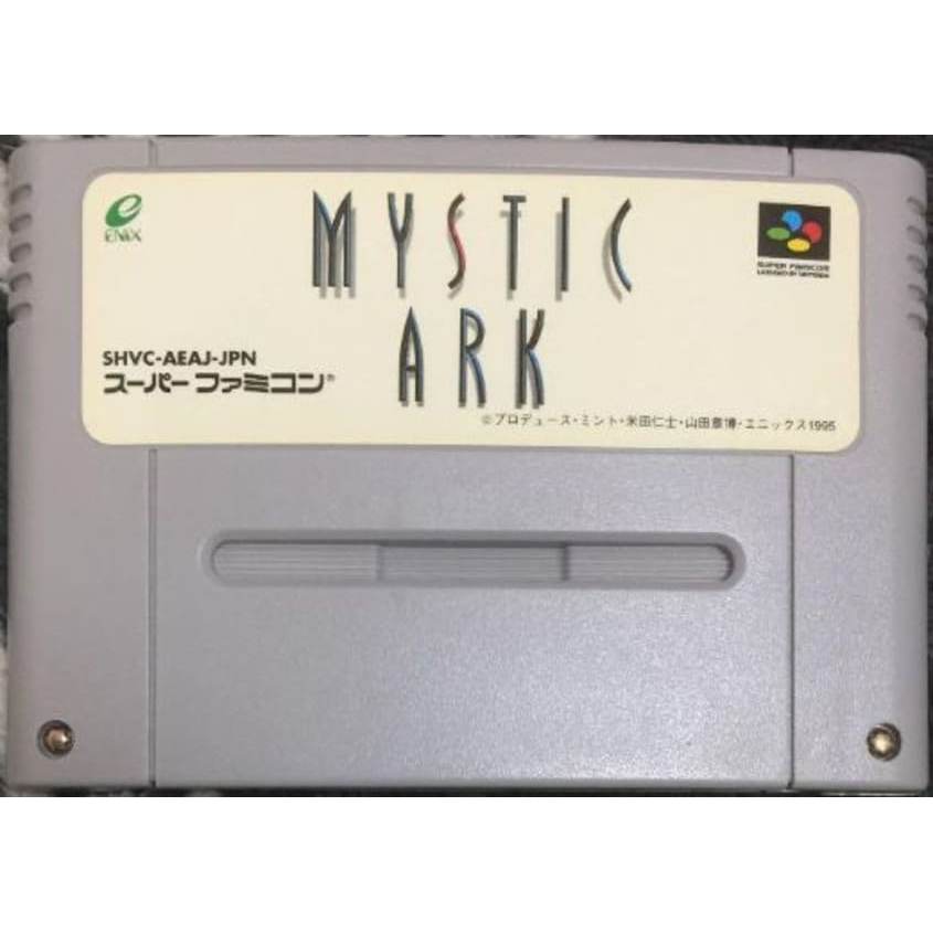 SFC SNES ENIX MYSTIC ARK Figures SHVC-AEAJ-JPN Super Famicom Nintendo Cartridge SHVC-AEAJ-JPN SHVCAE
