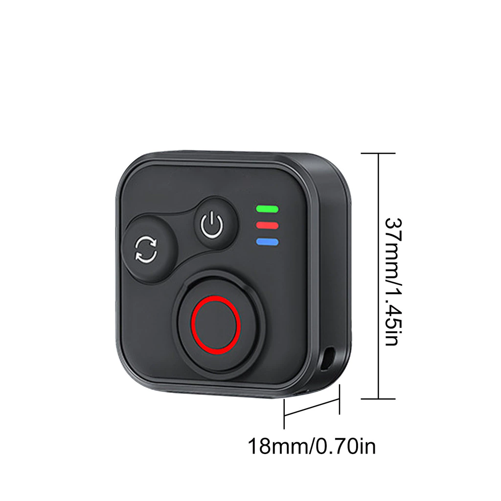 รีโมทคอนโทรลบลูทูธสำหรับ Insta360 X5 X4 X3 GO 3S thumbnail 6