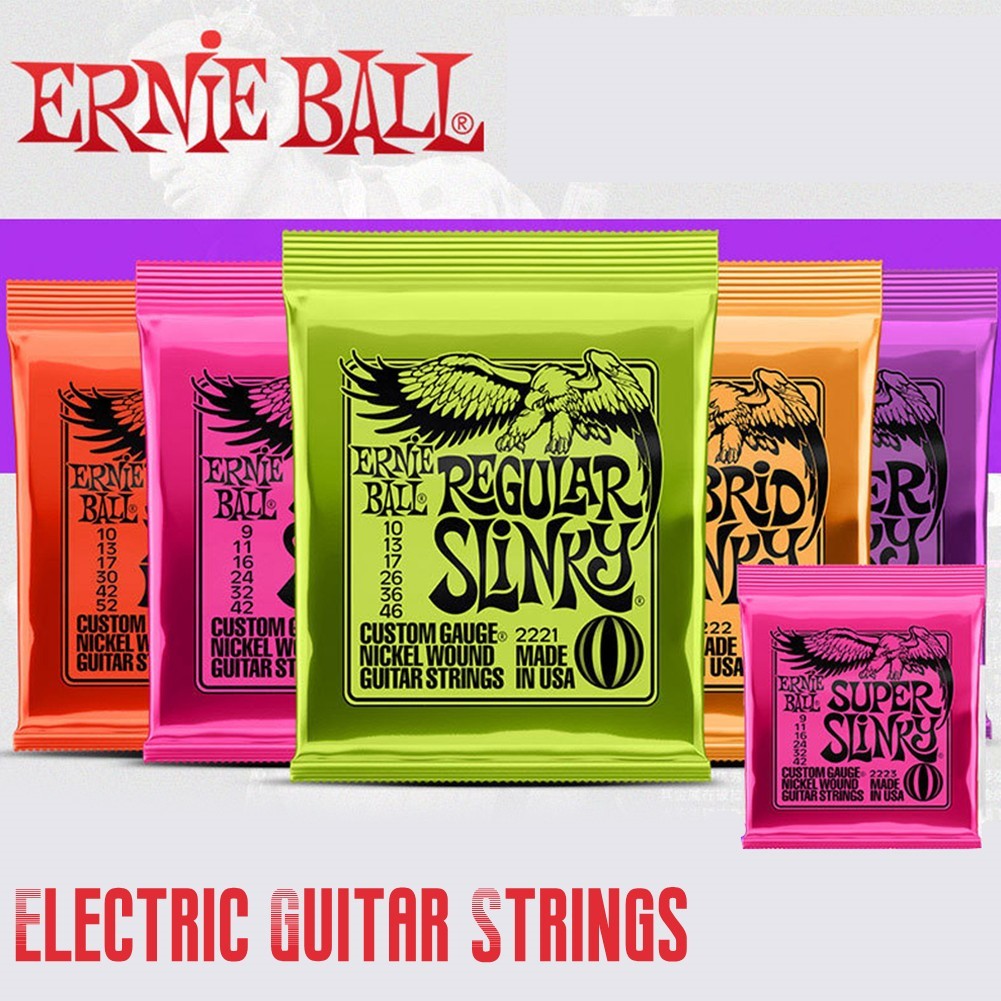 ⭐[ราคาไม่แพง]⭐สําหรับสายกีตาร์ไฟฟ้า Slinky Regular String 2221,2223,090-042