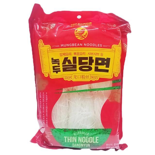 👒 โนแบรนด์วุ้นเส้นเกาหลีเส้นเล็ก 300กรัม 🎡 SKU 2000001068243 🛶 No Brand Mungbean Thin Noodle 300g. 🌺