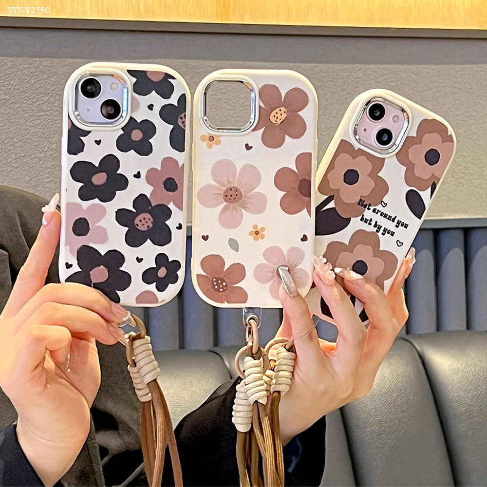 เคส For VIVO Y27 Y27S Y28 Y28S Y29 Y30 Y33S Y33T 4G 5G เชือกเส้นเล็ก ฟรีเชือกเส้นเล็ก ลายการ์ตูน GSK