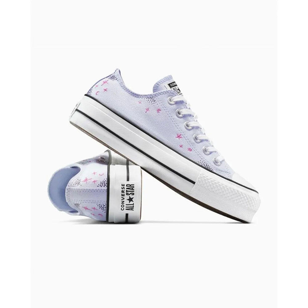 Converse حذاء Chuck Taylor Lift Celestial Ox للجنسين — بنفسجي — صورة 5