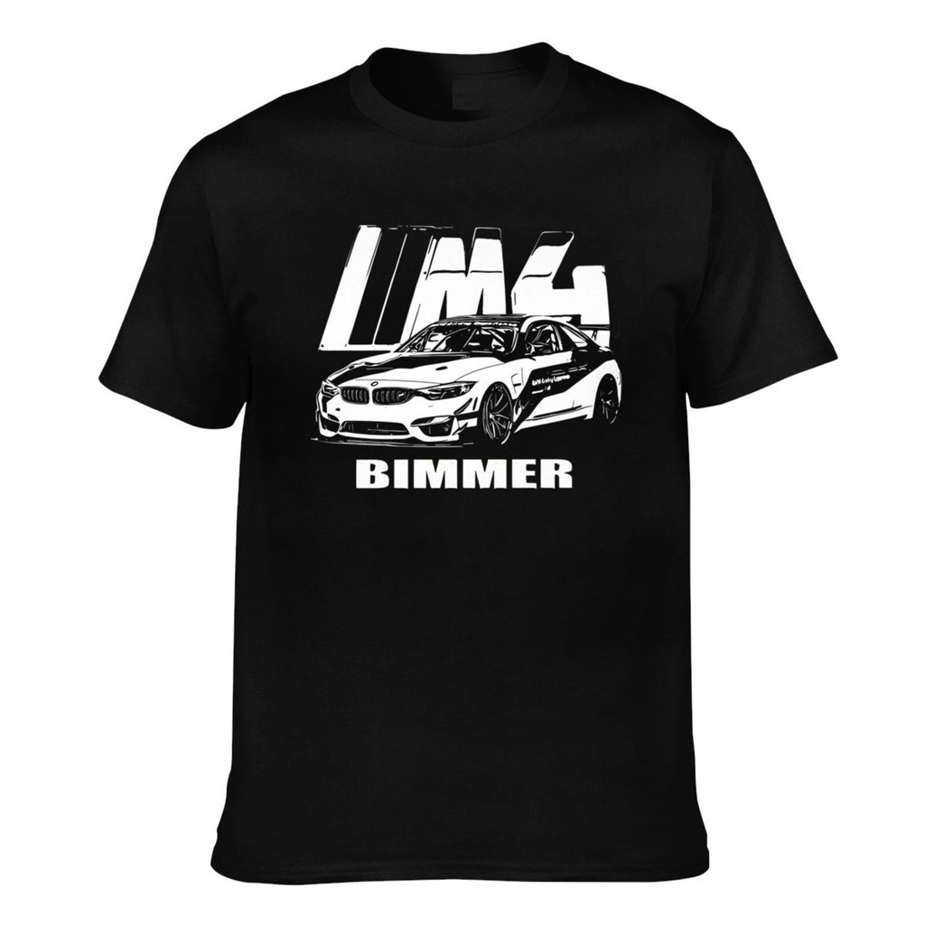 Fashion Mens Casual Bmw M4 Gt4 Sport Bimmer Summer Cool เสื้อยืด