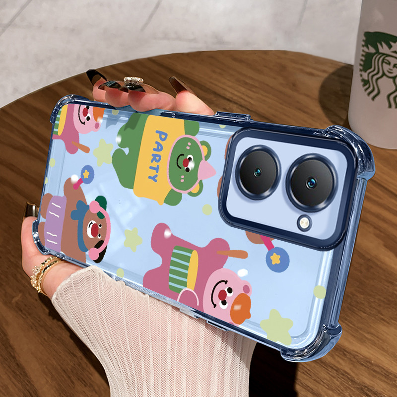 เคส Hp สําหรับ VIVO Y03 Y03T Y18 Y18e Y18i Y18T Y28s 5G Y37 5G Case Casing pet pattern สัตว์น่ารัก C