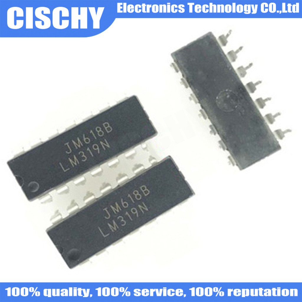5 ชิ้น/ล็อต LM319AN LM319 DIP14 LM319N DIP DIP-14 IC ในสต็อก