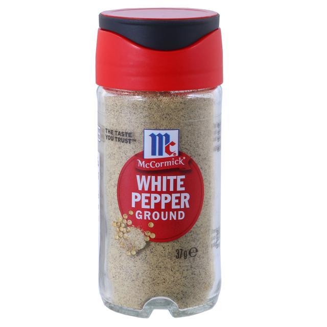 🌋 แม็คคอร์มิคพริกไทยขาวบดละเอียด 37กรัม 🌠 Mccormick White Pepper Ground 37g. ✨ 9300683506211 🚀 pantr