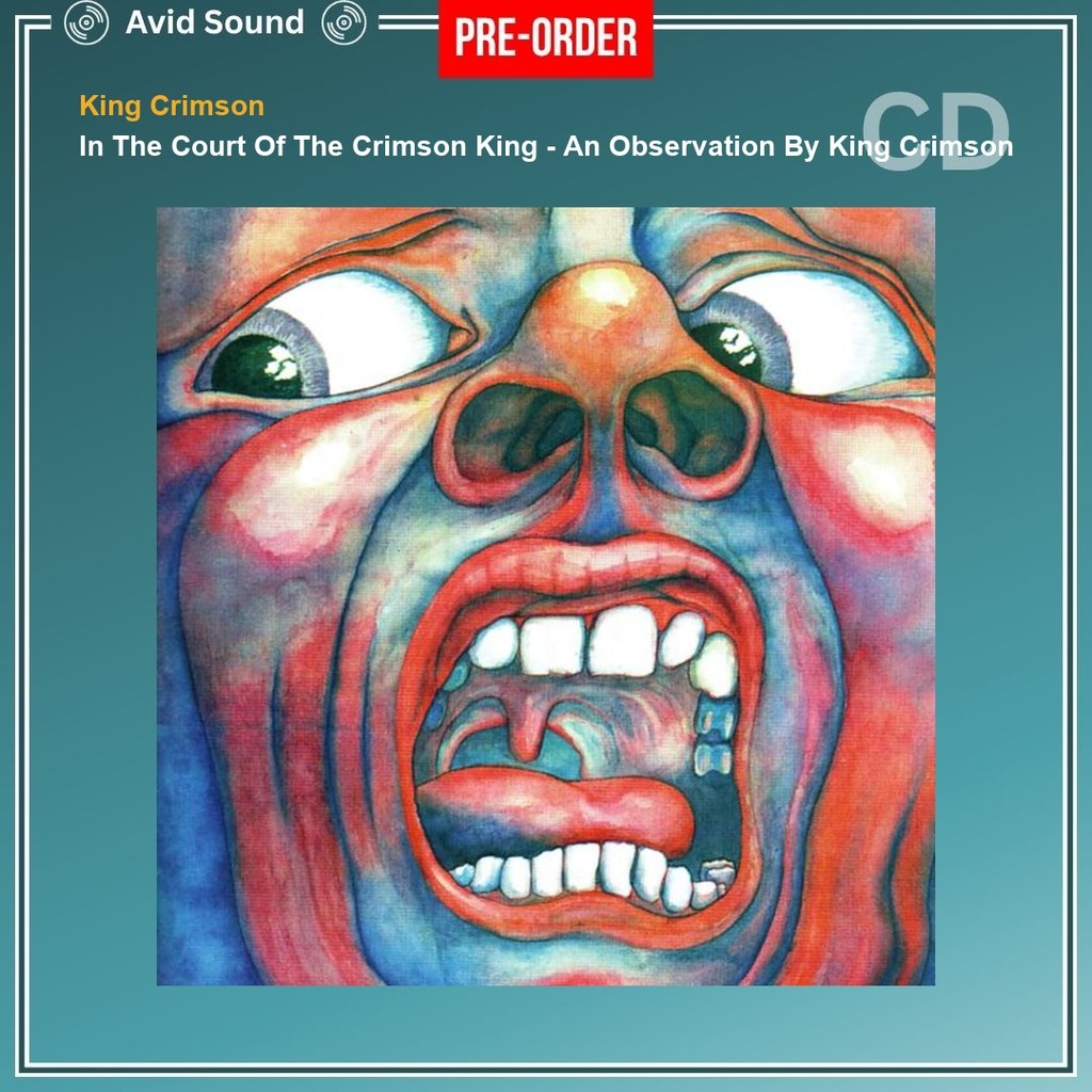 Pre-Order CD แผ่นซีดี King Crimson In The Court Of The Crimson King An Observation By King Crimson K
