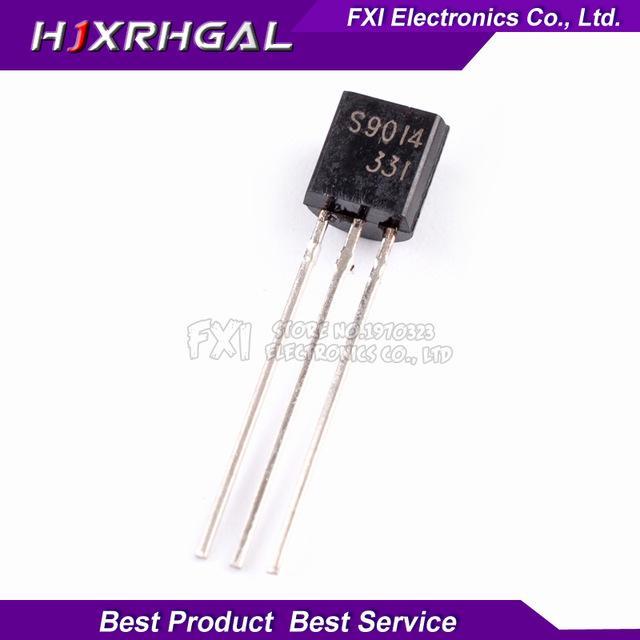 100 ชิ้น S9014 TO-92 9014 TO92 Triode ทรานซิสเตอร์ใหม่