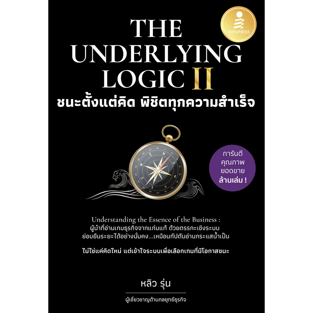 ปกหนังสือ The Underlying Logic II : ชนะตั้งแต่คิด พิชิตทุกความสำเร็จ
