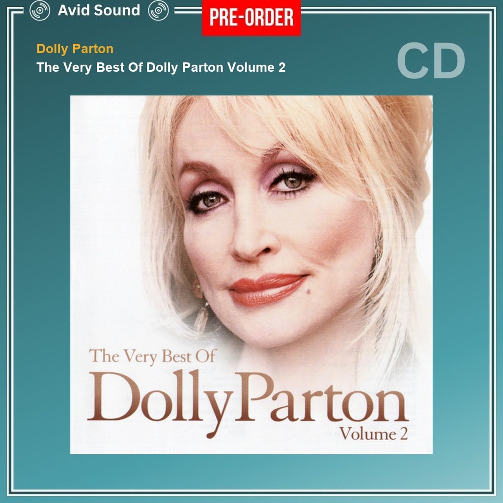Pre-Order CD แผ่นซีดี Dolly Parton The Very Best Of Dolly Parton Volume 2 ใหม่ ซีล Dolly Parton CD