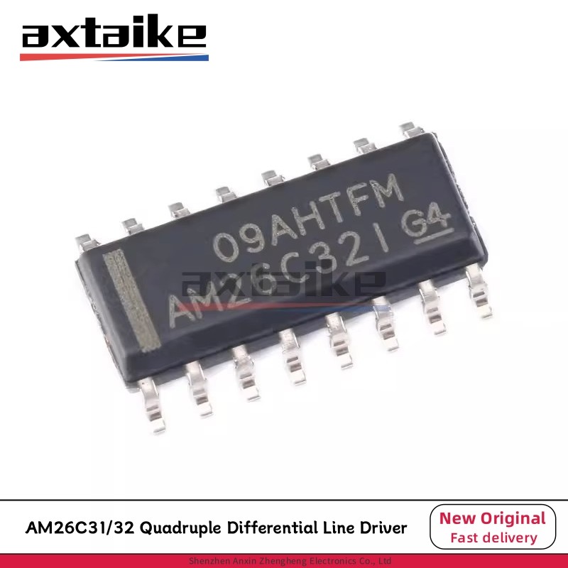 10PCS AM26C31CDR AM26C31IDR AM26C32IDR SOP-16 AM26C31I AM26C32I AM26C31 AM26C32 SMD Quadruple Differ