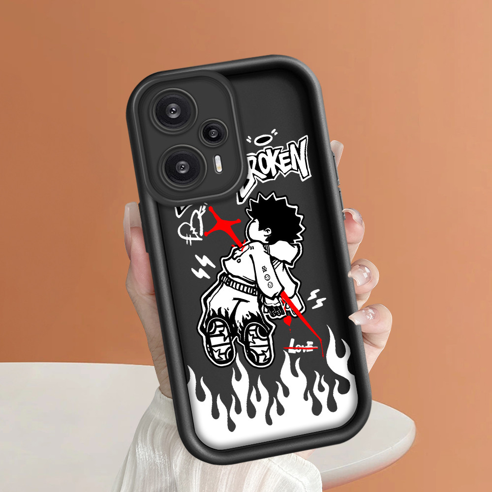 Xiaomi Poco F5 Redmi หมายเหตุ 12 Turbo 5G สําหรับเคสโทรศัพท์ HP Kesing Softcase C8 4399 ID33