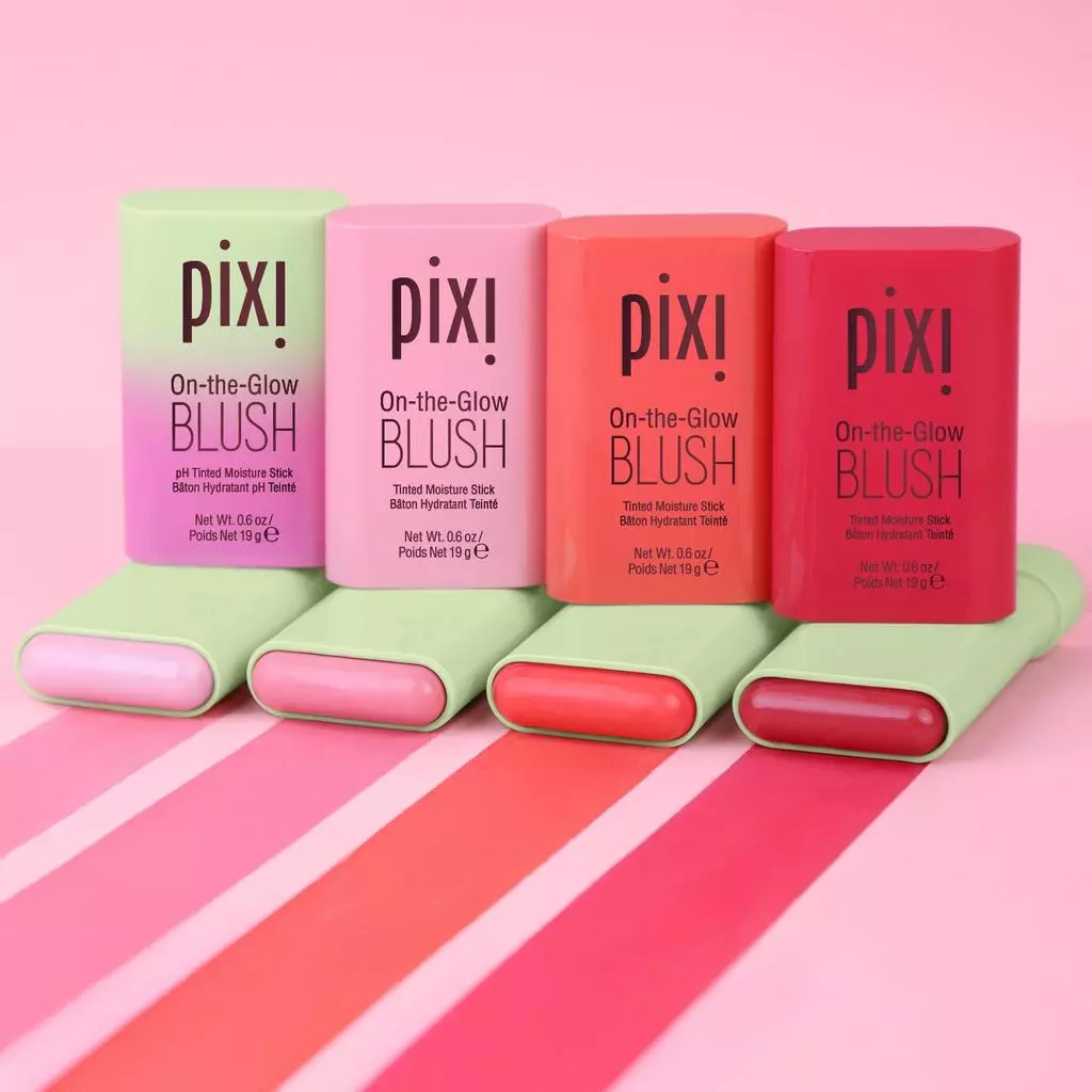 Pixi On the Glow Blush Tinted Moisture Stick บลัชสติ๊ก 19g thumbnail 4