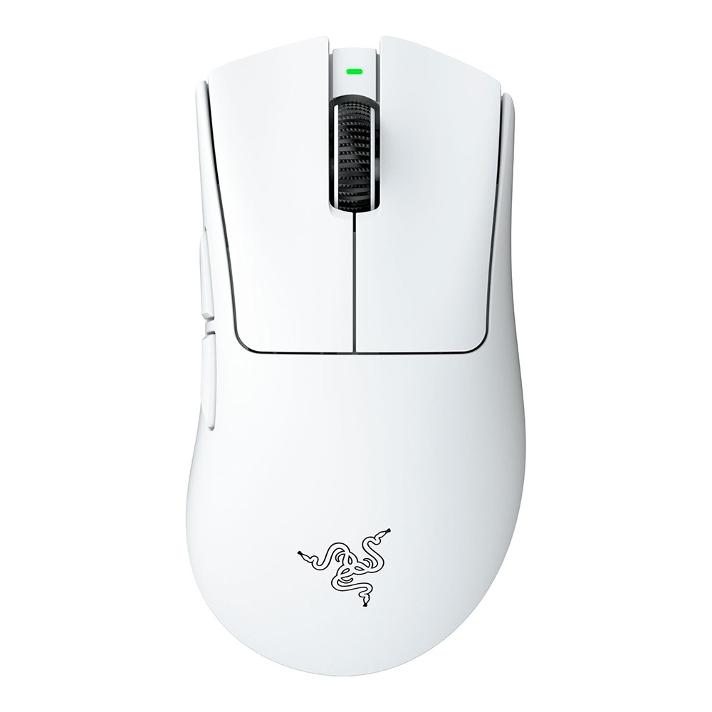 WIRELESS MOUSE (เมาส์ไร้สาย) RAZER DEATHADDER V4 PRO - WHITE }