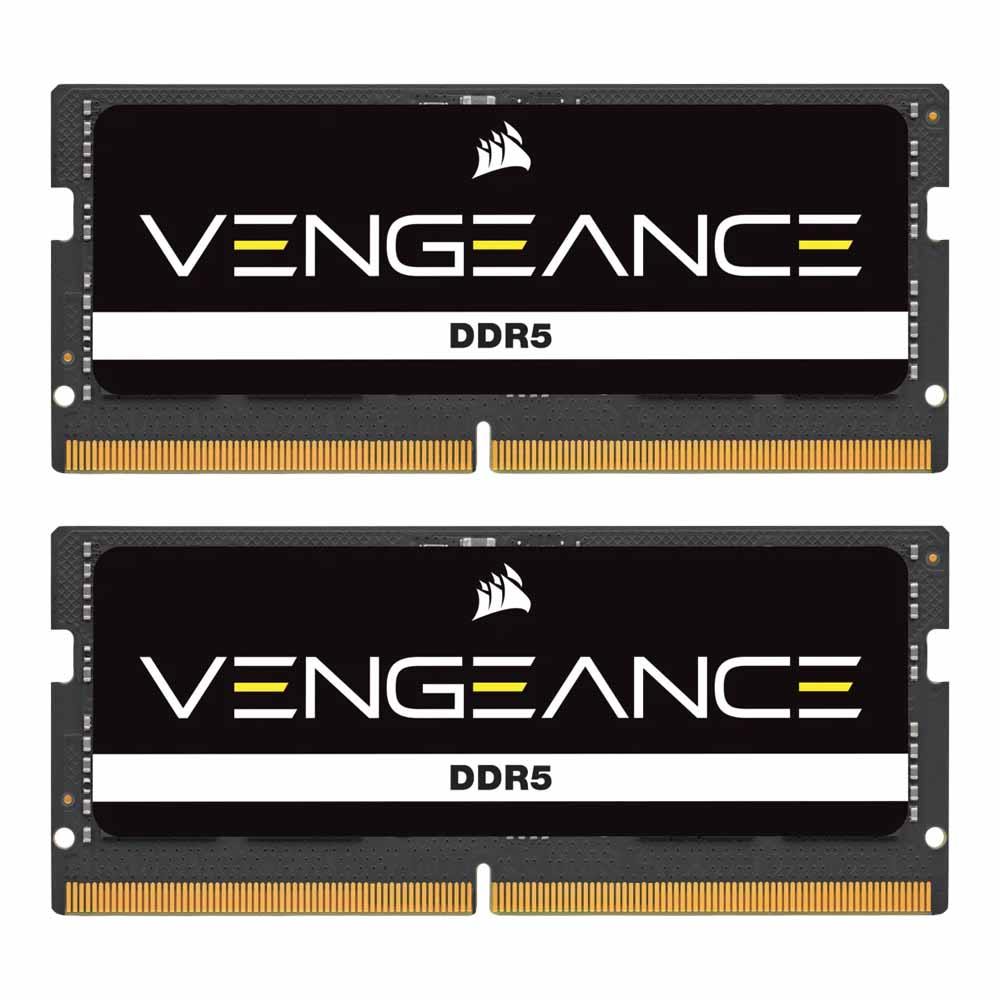 48GB (24GBx2) DDR5 5600MHz SO-DIMM RAM (หน่วยความจำ) CORSAIR VENGEANCE DDR5 SODIMM CL48 (CMSX48GX5M2