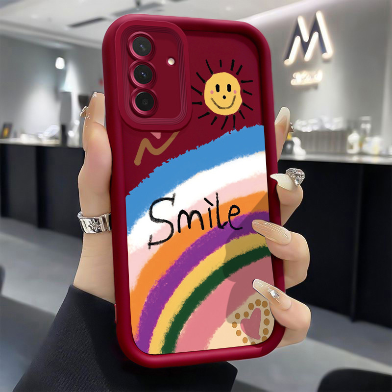 เคส Hp สําหรับ Samsung A36 5G A26 5G A56 5G A37 5G Case Sun rainbow Kasing ไม่มีกลิ่น Ceeding Kesing