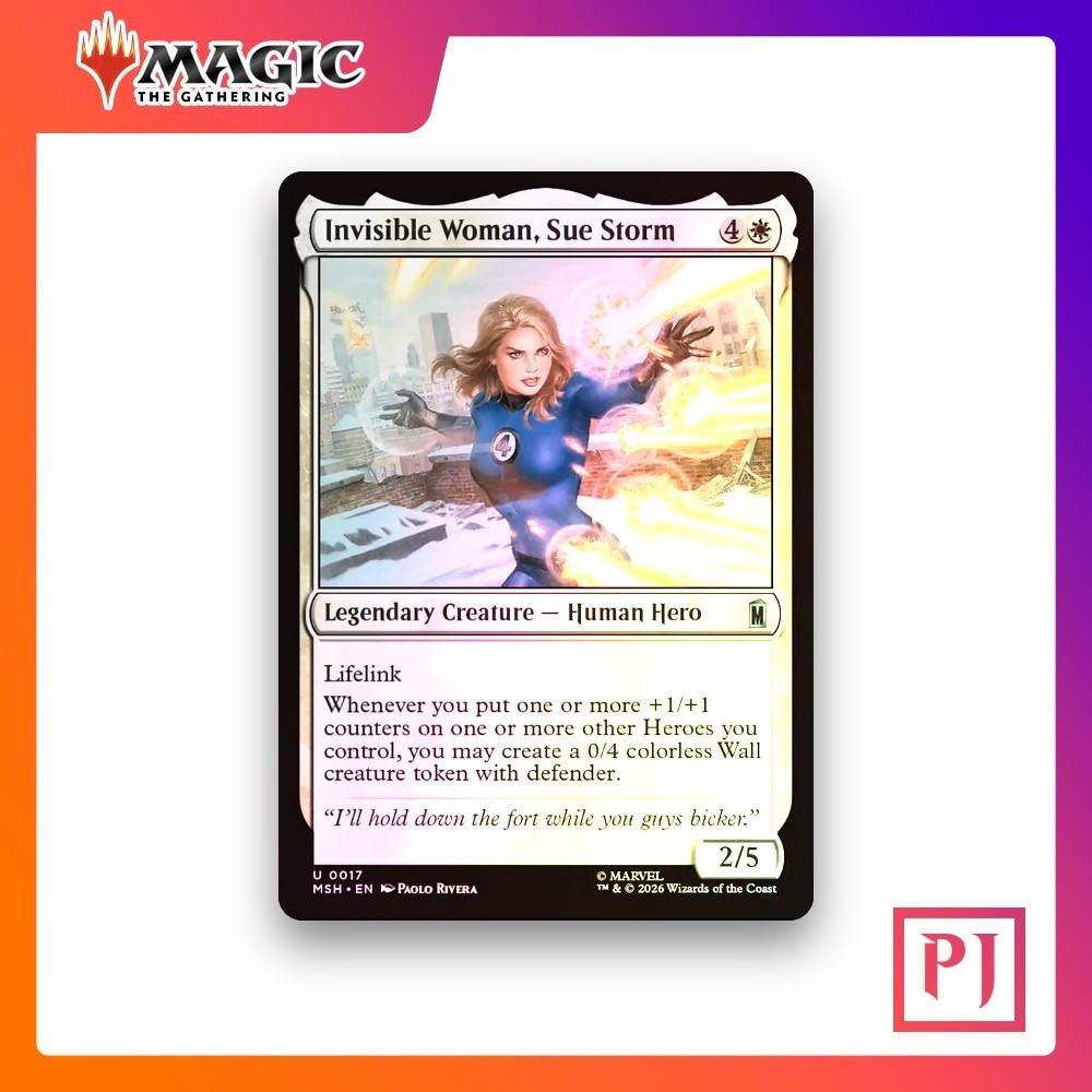 [MTG] Invisible Woman, Sue Storm (#17) [MSH] [WHITE] [UNCOM] | Magic the Gathering