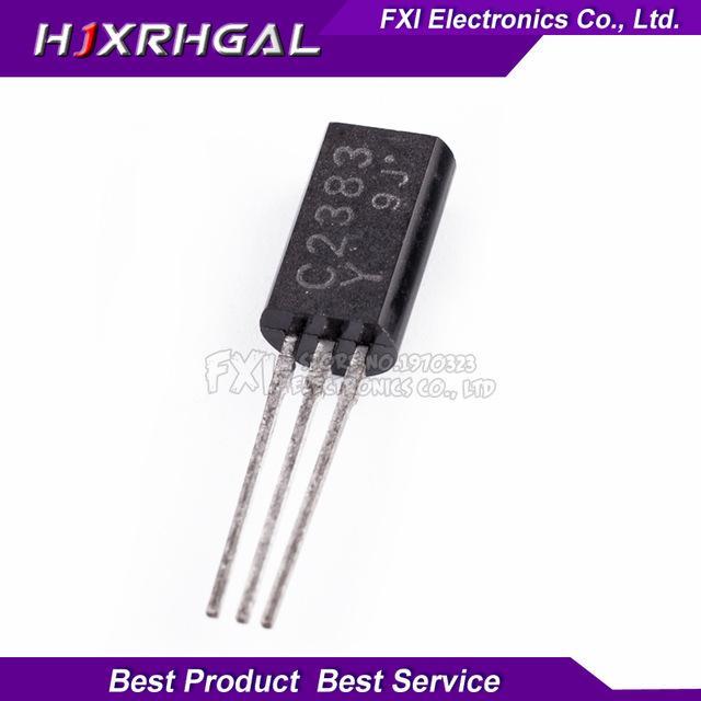 50PCS 2SC2383-Y TO-92 2SC2383 TO92 C2383 NPN VCEO 160V DC 1A สูง Freq Trans ทรานซิสเตอร์ใหม่