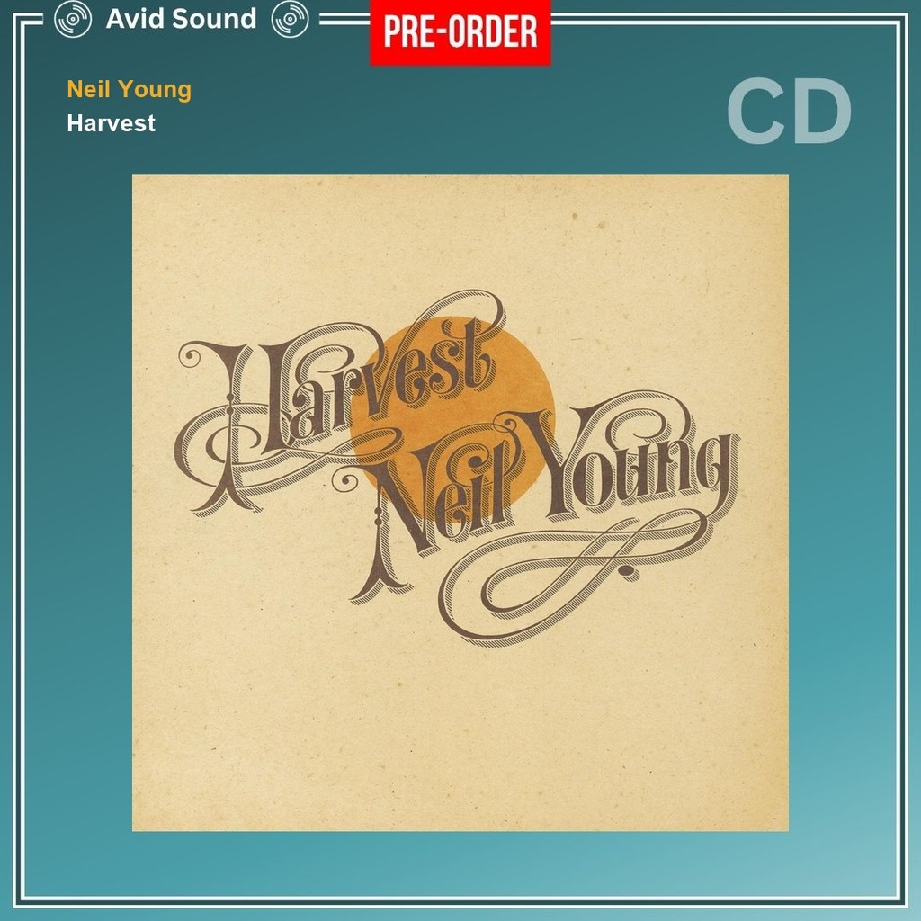 Pre-Order CD แผ่นซีดี Neil Young Harvest ใหม่ ซีล Neil Young CD