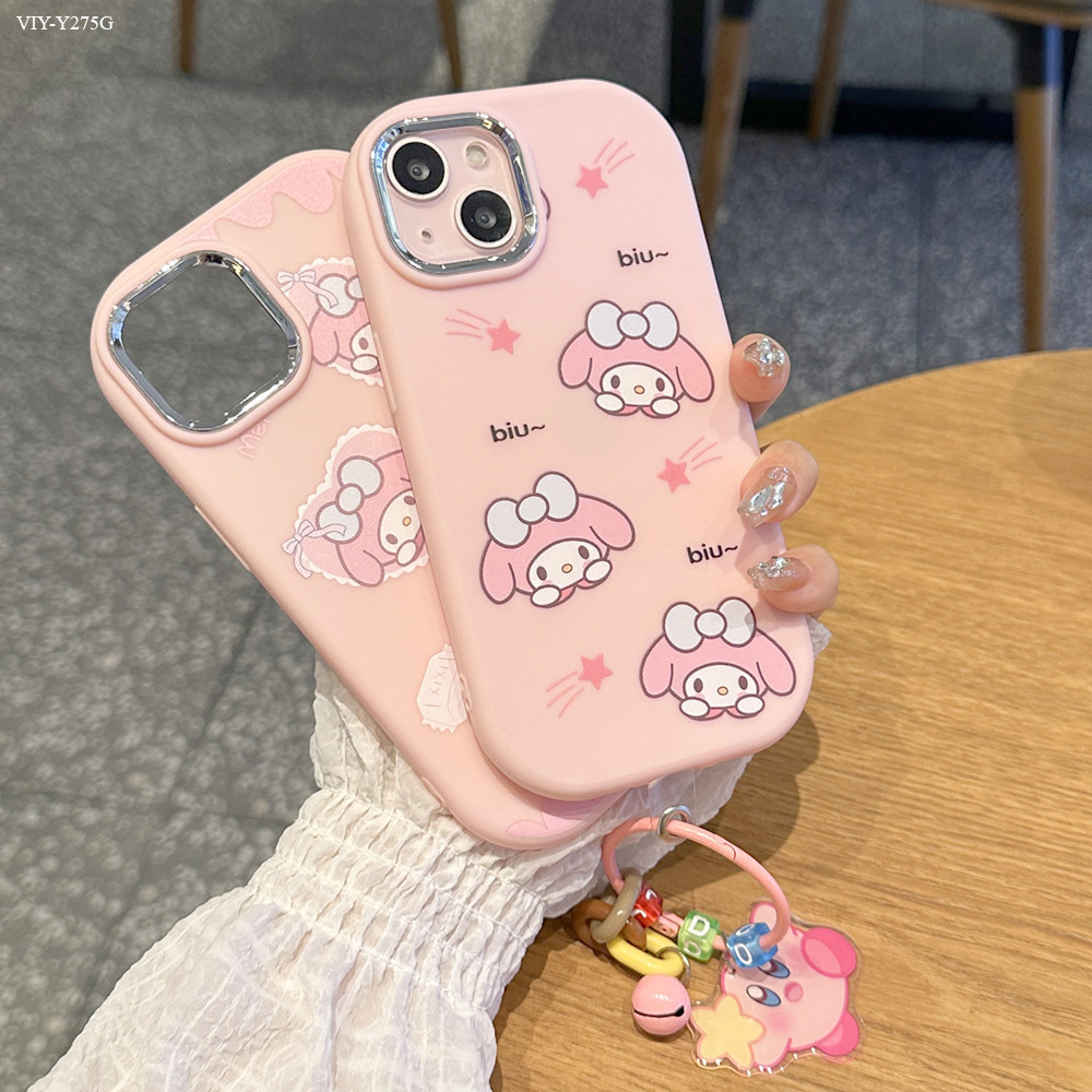 เคส For VIVO Y27 Y27S Y28 Y28S Y29 Y30 Y33S Y33T 4G 5G เชือกเส้นเล็ก ฟรีเชือกเส้นเล็ก ลายการ์ตูน GSK