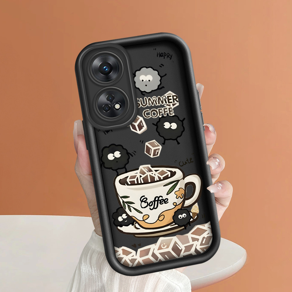 ปลอก Hp Untuk OPPO Reno 8T 4G Softcase เคสโทรศัพท์ Cassing Kesing C8 3652 DLJ 33