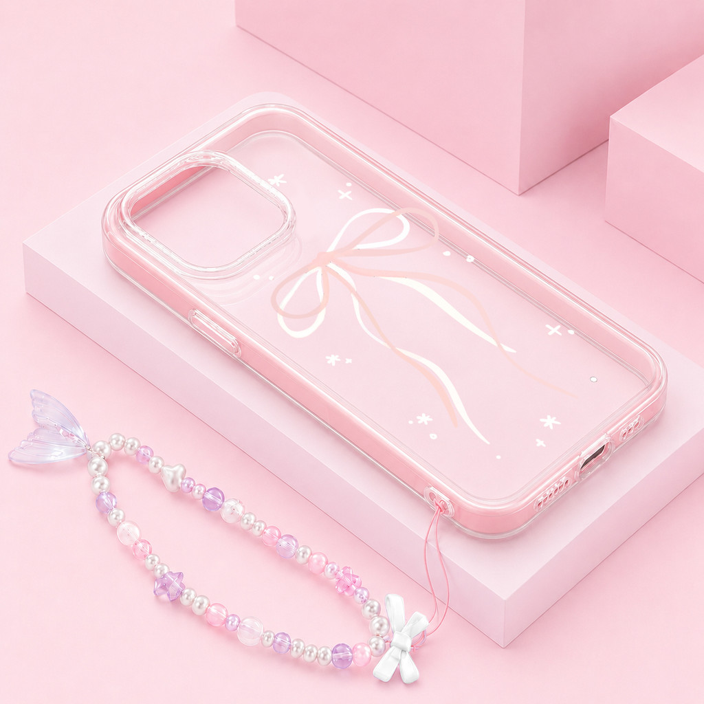 [เคส Su Lu] เคสริบบิ้น Realme C85 Pro Note 80 70 Note 60 60X C85 5G C75 C75X Cute Softcase Ck0624 Un