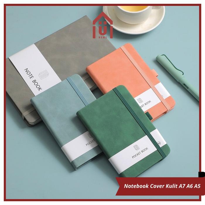 UNISO - A7 A6 A5 LEATHER COVER NOTEBOOK SMALL NOTEBOOK MEMO MOTIF NOTEBOOK
