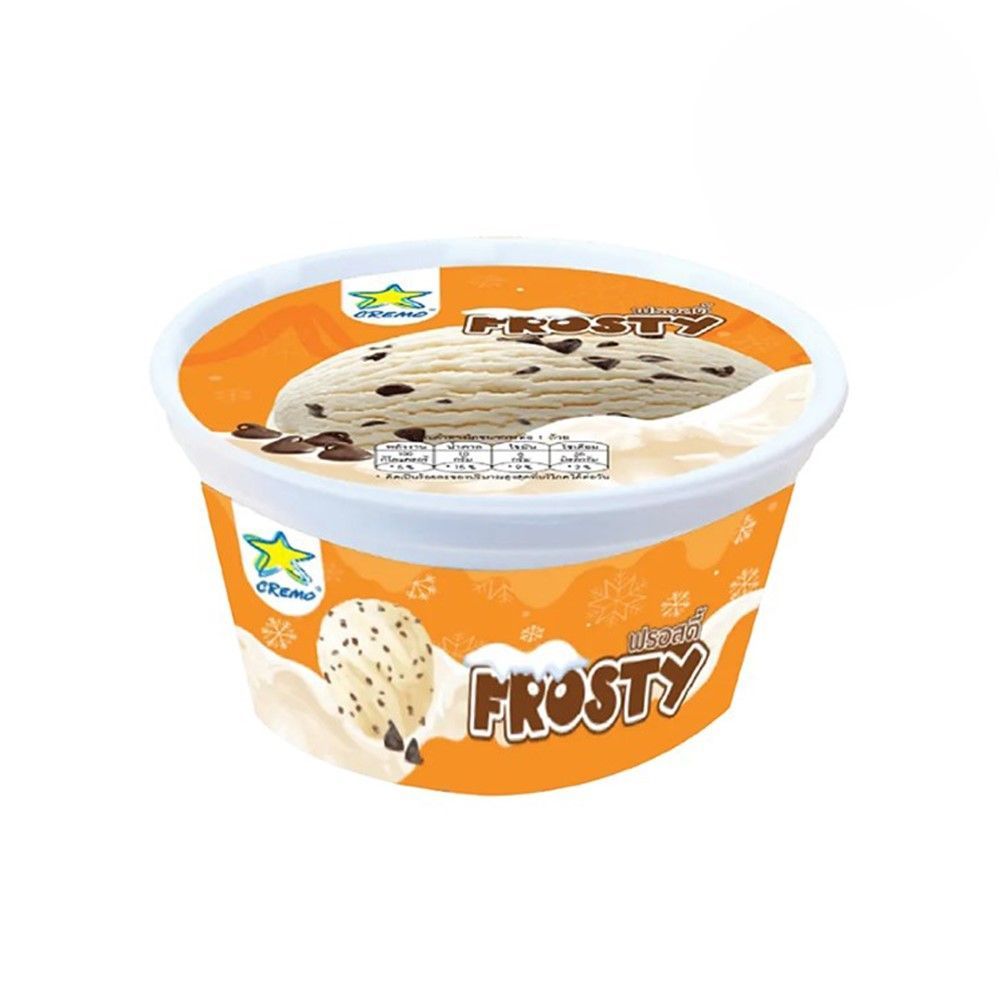 [สินค้าส่งด่วน]ครีโมคัพฟรอสตี้ ช็อกโกแลตชิพ 42 กรัม