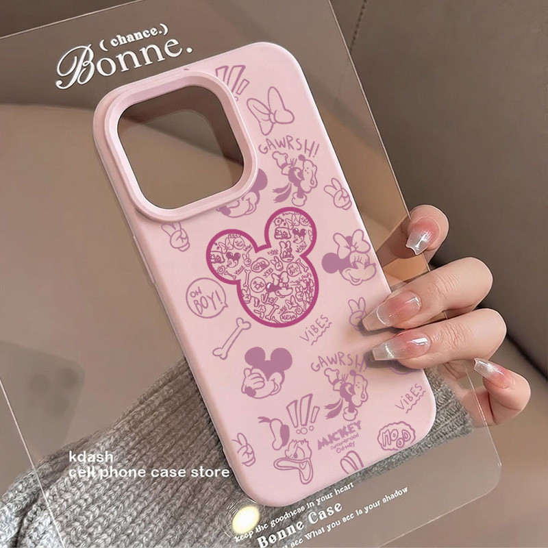 [Heartcasing] ซิลิโคน Mickey รูปแบบการ์ตูนปลอก Hp Samsung A27 A57 A37 A17 5G Galaxy A07 A15 A05S A56