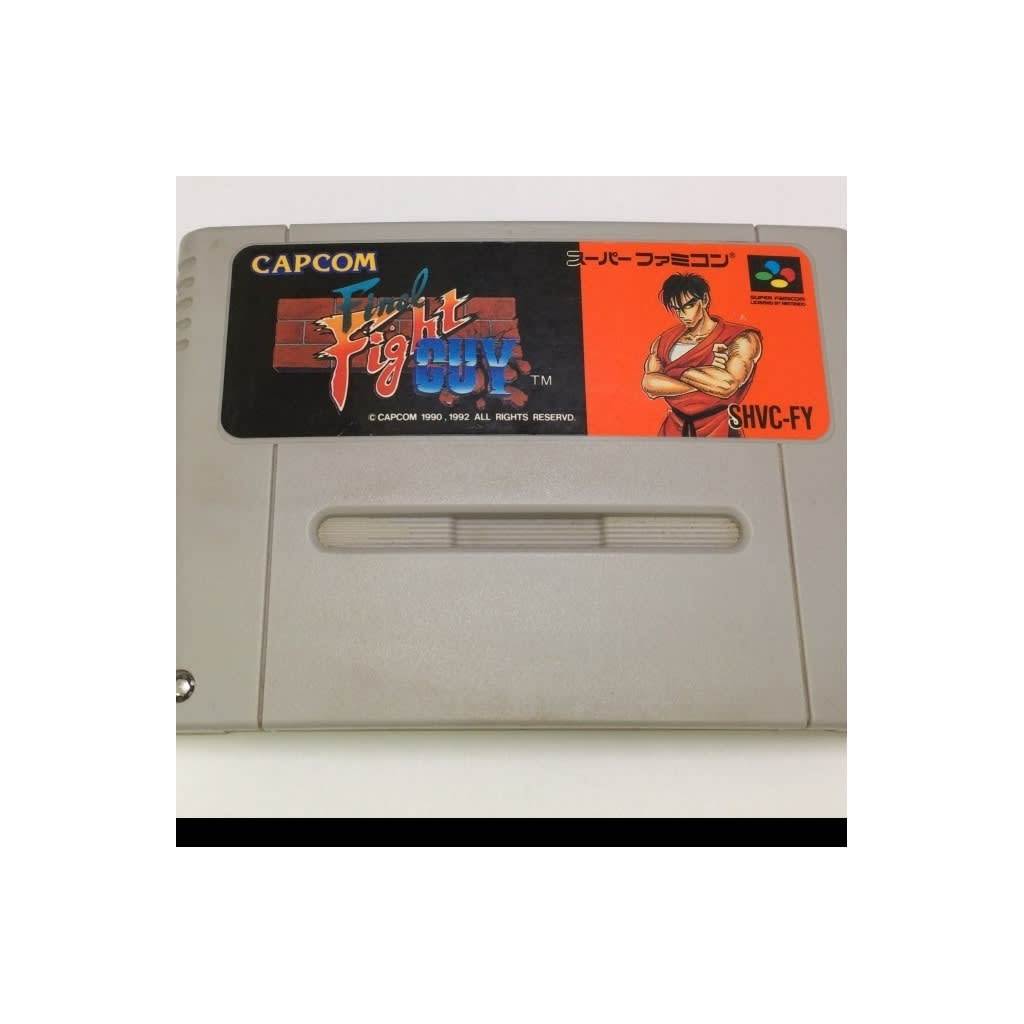 Final Fight Guy SFC SNES Super Famicom SHVC-FY tested working Nintendo Action Capcom