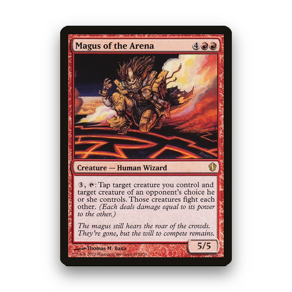 [MTG] Magus of the Arena (#115) [C13] [RED] [RARE] | Magic the Gathering