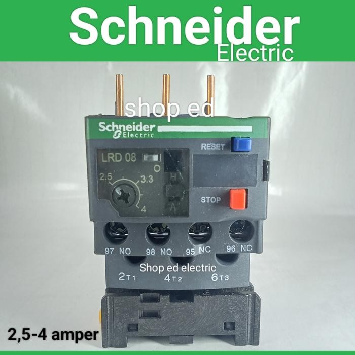 SCHNEIDER OVERLOAD LRD08/LRD 08