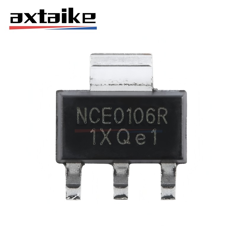 20PCS NCE0106R 6A 100V 3W SOT-223 NCE0106 SMD N-Channel โหมดเพิ่มประสิทธิภาพ Power MOSFET ทรานซิสเตอ