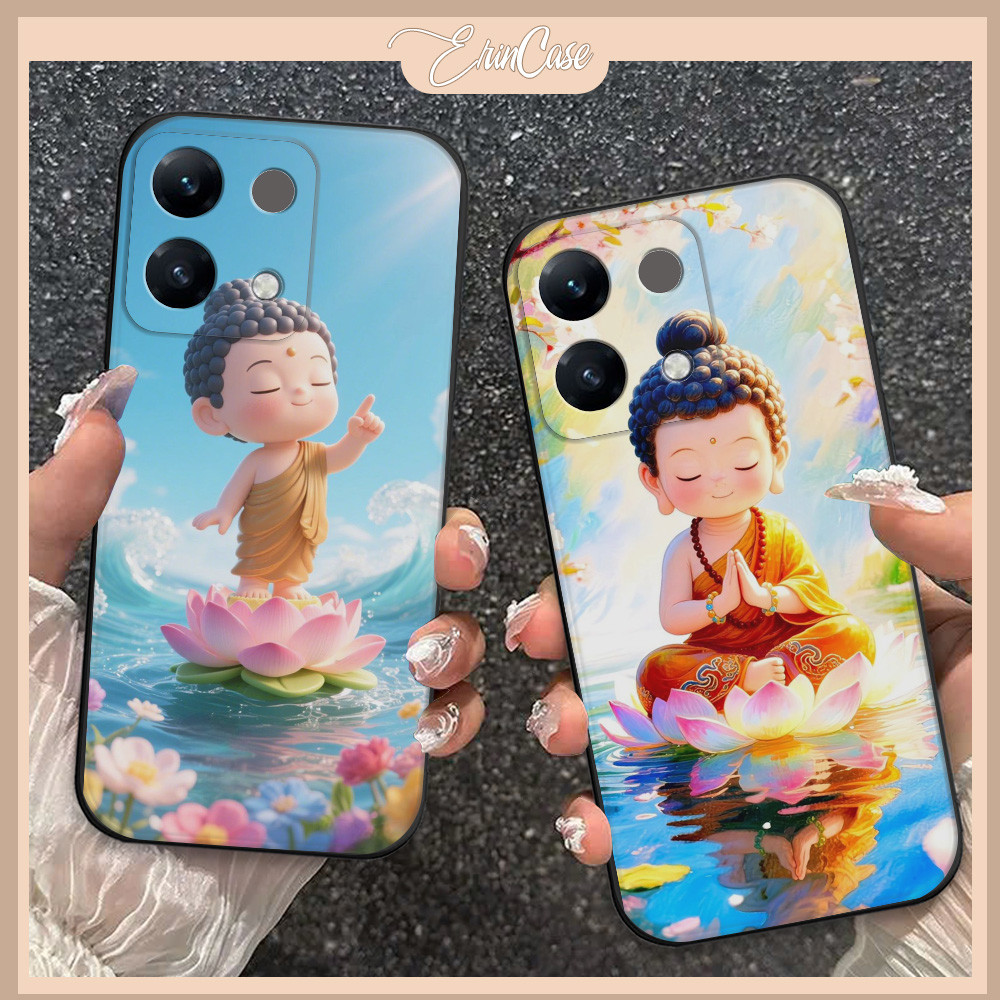 เคส Xiaomi Poco X6 / X6 Pro / X6 Neo พิมพ์ลายภาพพระฟรีและรีเวอร์ซอล